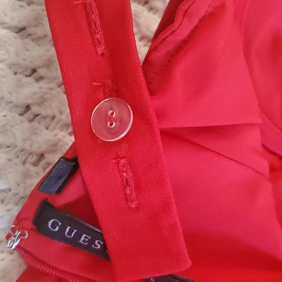 Guess Red Bustier Top XS - Picture 10 of 10